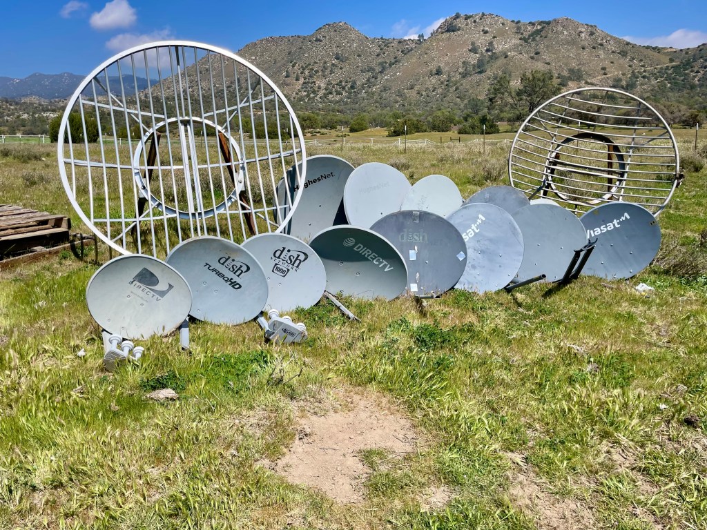 The Starlink upgrade wave, measured in abandoned dishes.
