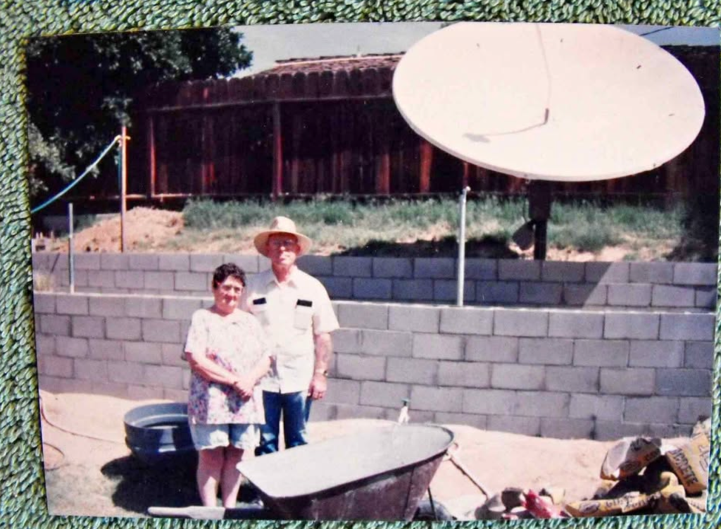 We scored a big dish on Facebook Marketplace.